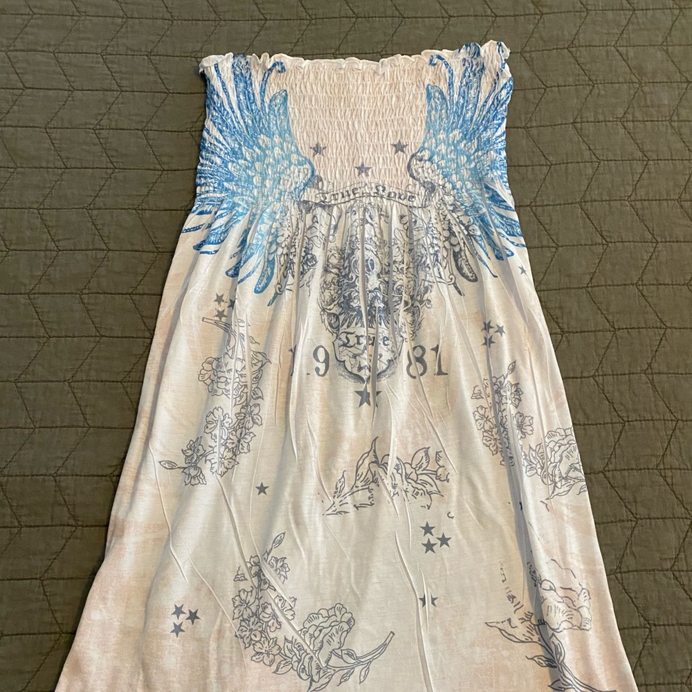 ❌SOLD❌Vintage Havana swimsuit coverup/dress